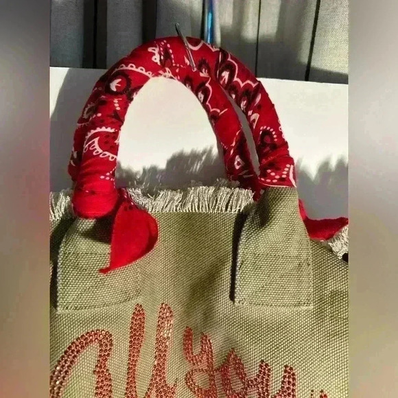 Hipchik Couture Canvas tote bag All You Need is Love - Picture 3 of 14